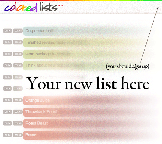 Sales page